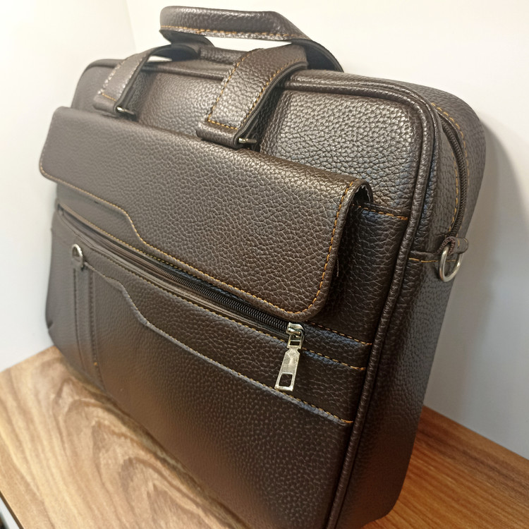 کیف اداری دوشی چرمی کد Bo75